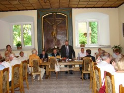 Obory, 16 VIII 2010 r., konferencja w 70. rocznicę najazdu bolszewickiego na Ziemię Dobrzyńską 